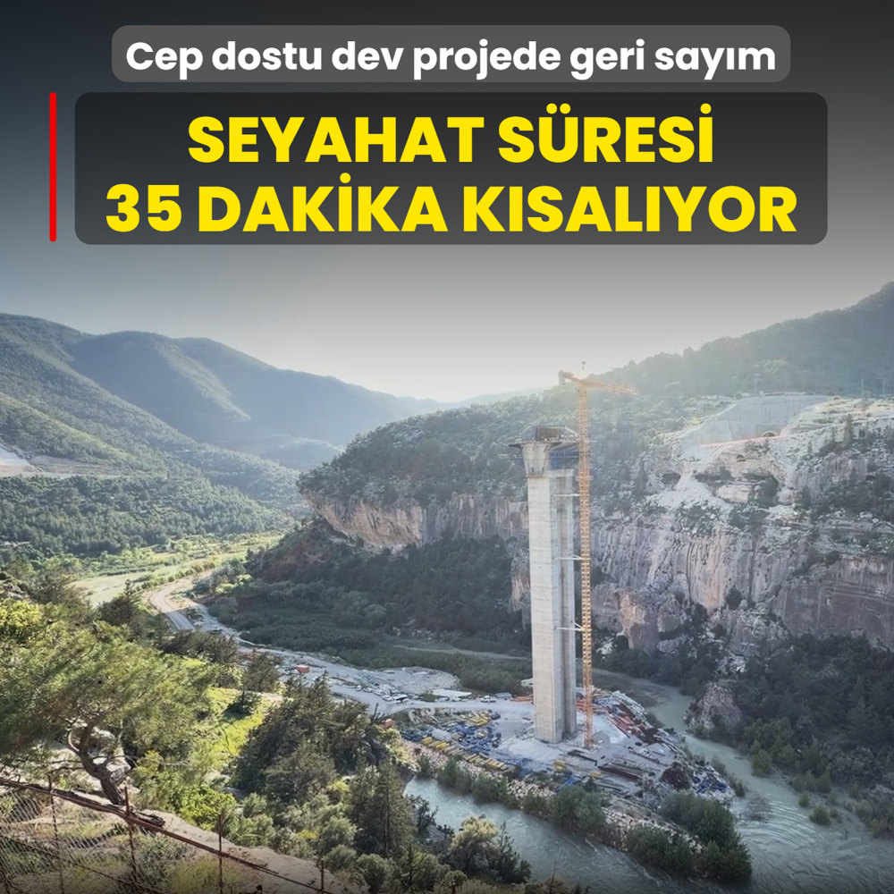 Cep dostu dev proje! Seyahat s�resi 35 dakika k�sal�yor