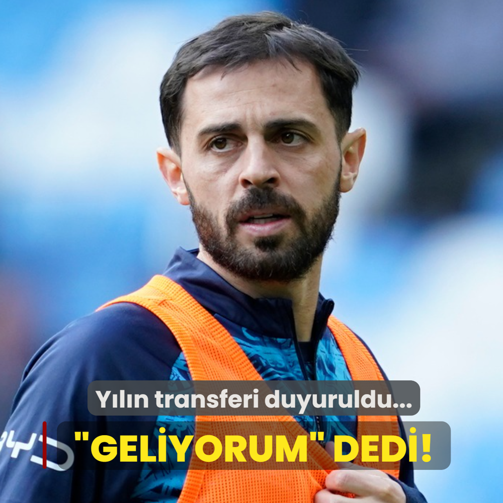 Ve Bernardo Silva �Geliyorum� dedi! Y�l�n transferi duyuruldu