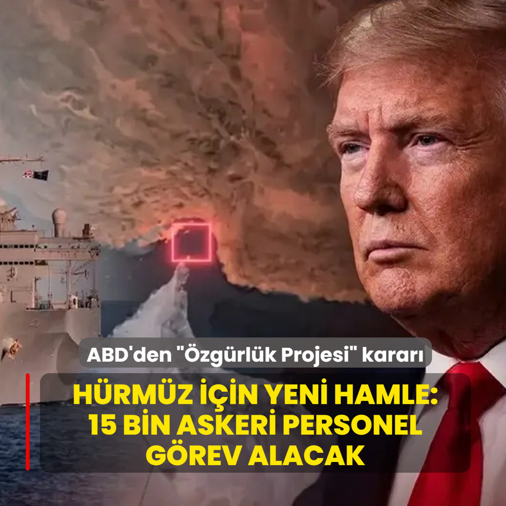 ABD'den ��zg�rl�k Projesi� karar�! H�rm�z Bo�az� i�in yeni hamle: 15 bin askeri personel g�rev alacak