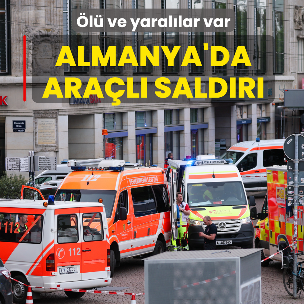 Almanya'da ara�l� sald�r�! �l� ve yaral�lar var