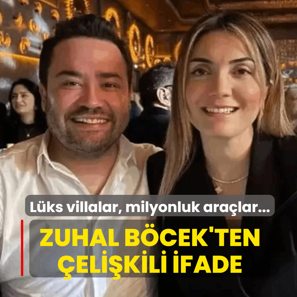 L�ks villalar, milyonluk ara�lar ve hayali maa�lar... Zuhal B�cek'ten �eli�kili ifade