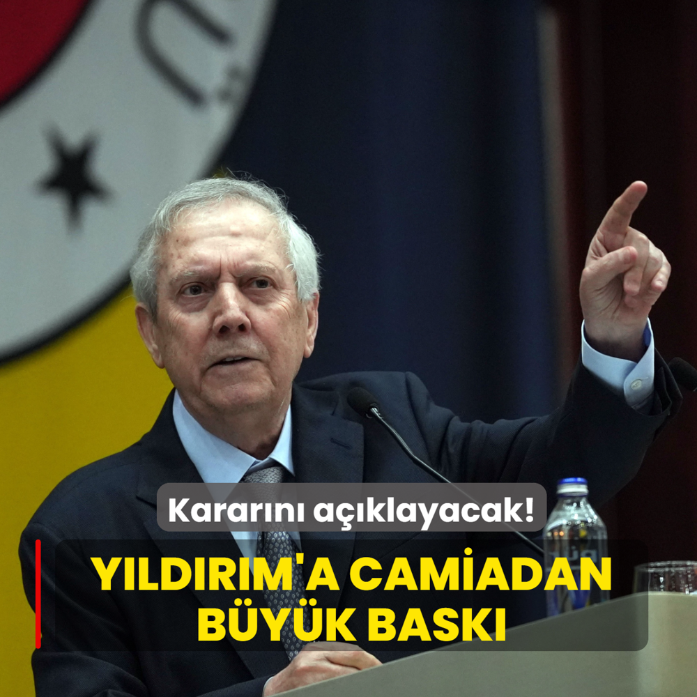 Aziz Y�ld�r�m'a camiadan b�y�k bask�! Karar�n� a��klayacak
