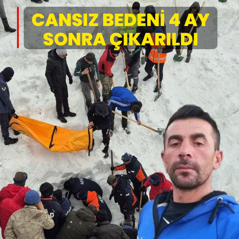 Cans�z bedeni 4 ay sonra ��kar�ld�!