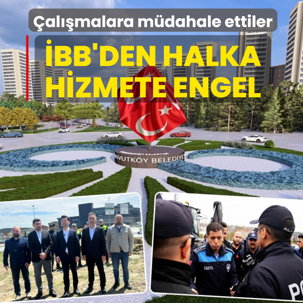 �BB'den halka hizmete engel! �al��malar� fiziki m�dahaleyle durdurdular