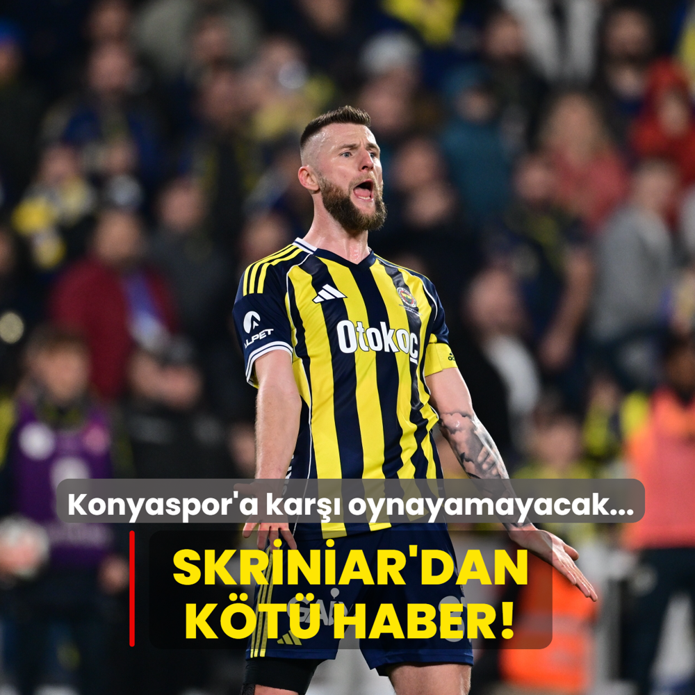 Skriniar'dan k�t� haber! Konyaspor'a kar�� oynayamayacak...