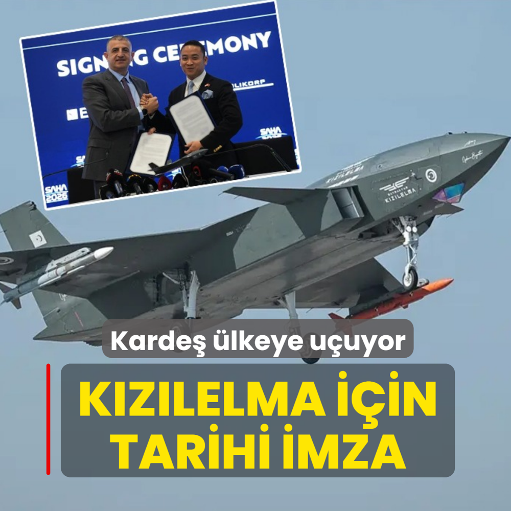Baykar'dan tarihi imza: Bayraktar KIZILELMA Endonezya'ya u�uyor