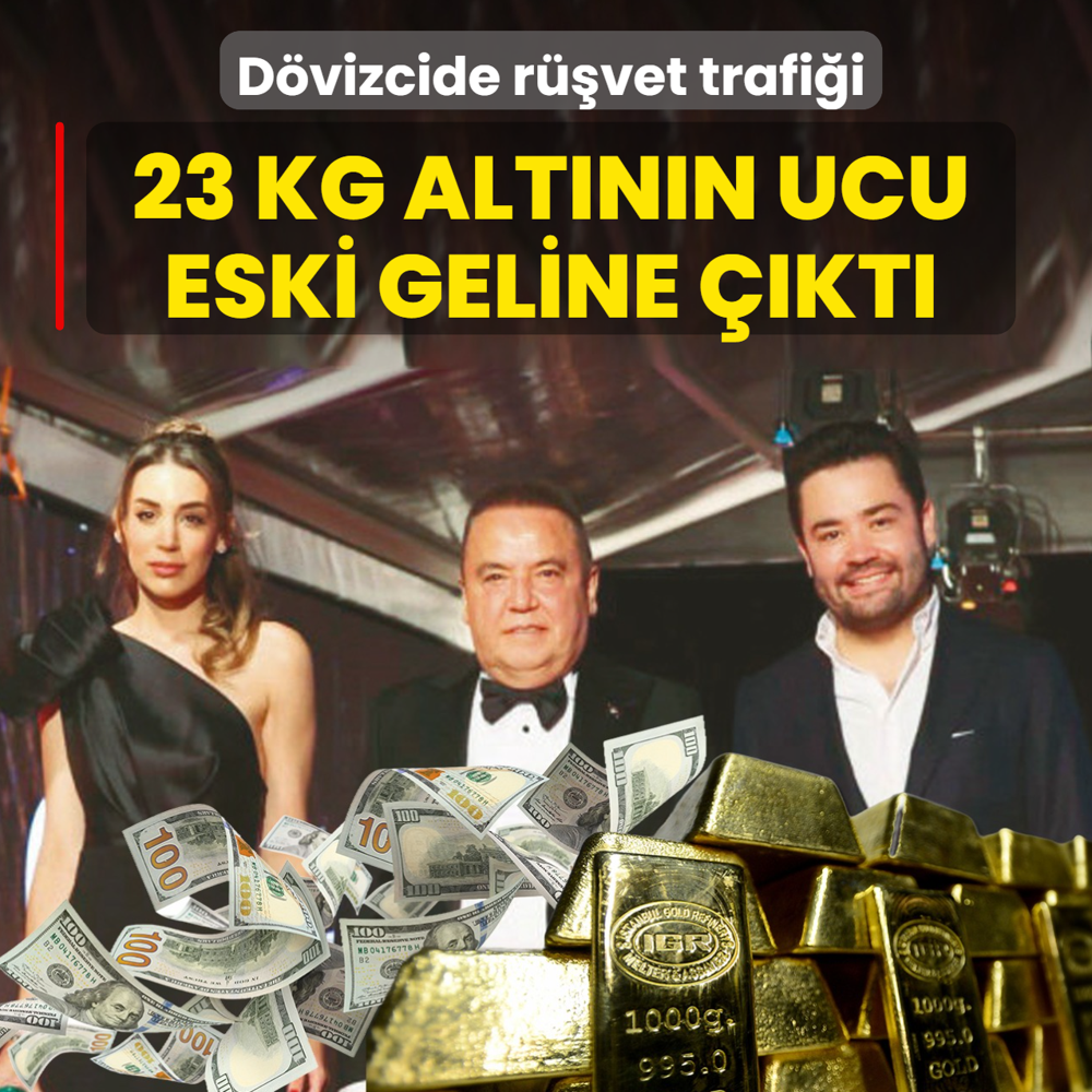 D�vizcide r��vet trafi�i! 23 kg alt�n�n ucu eski geline ��kt�