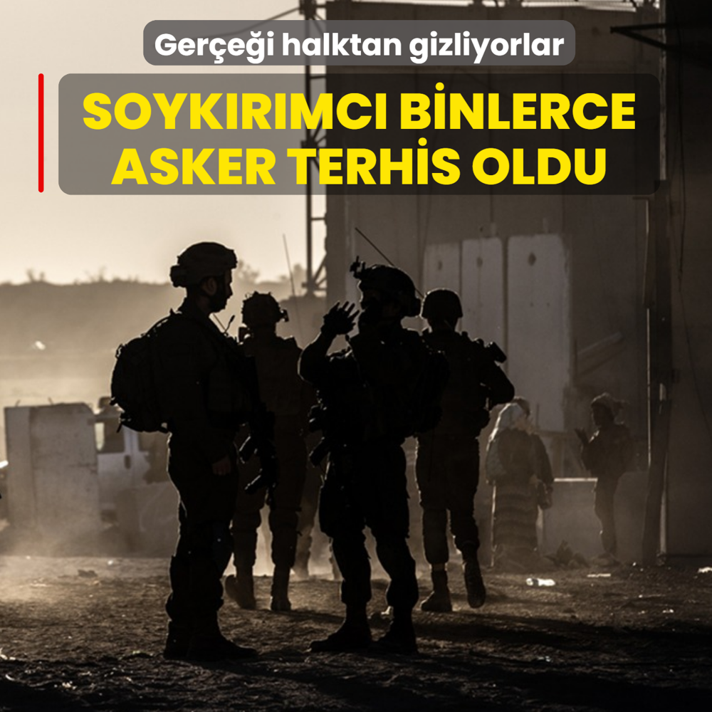Ger�e�i halktan gizliyorlar! Soyk�r�m ordusunda binlerce asker terhis oldu