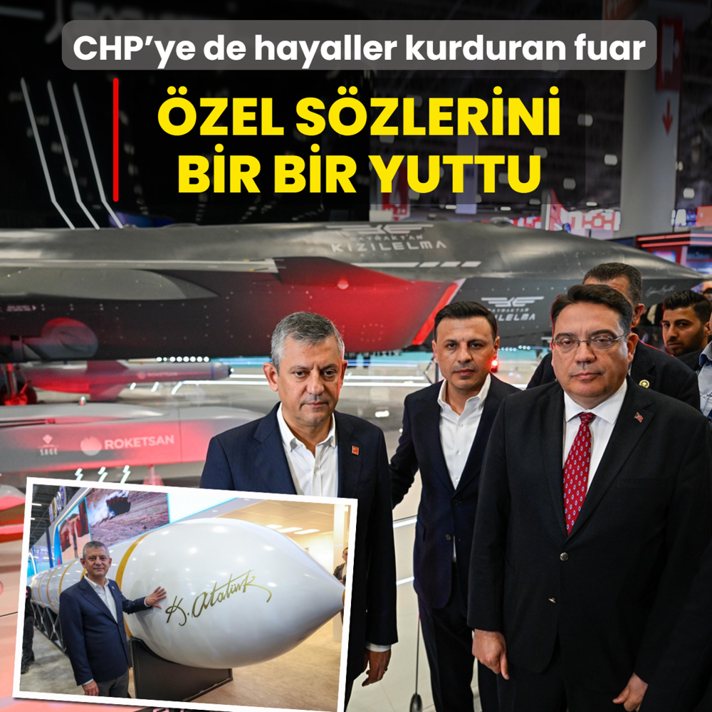 CHP'ye de hayaller kurduran fuar! �zg�r �zel s�zlerini bir bir yuttu