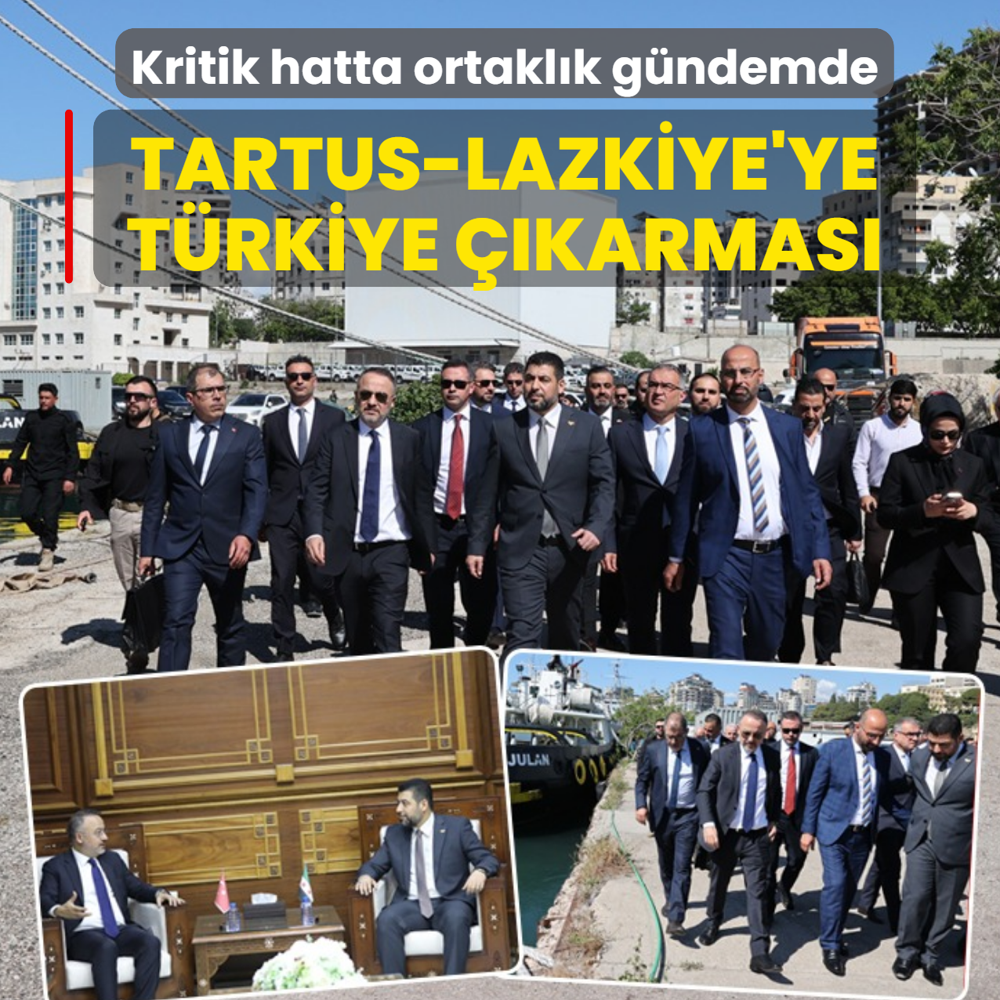 Tartus-Lazkiye'ye T�rkiye ��karmas�! Kritik hatta ortakl�k g�ndemde