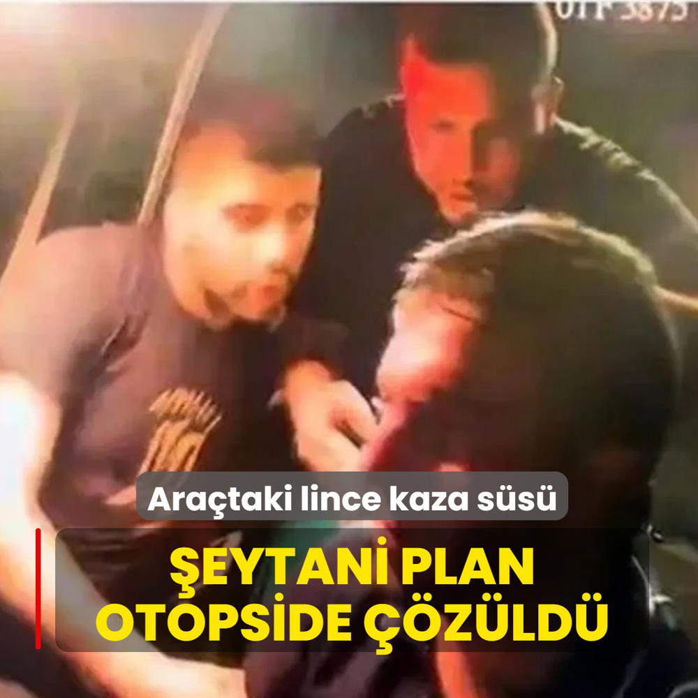 Ara�taki lince kaza s�s�!