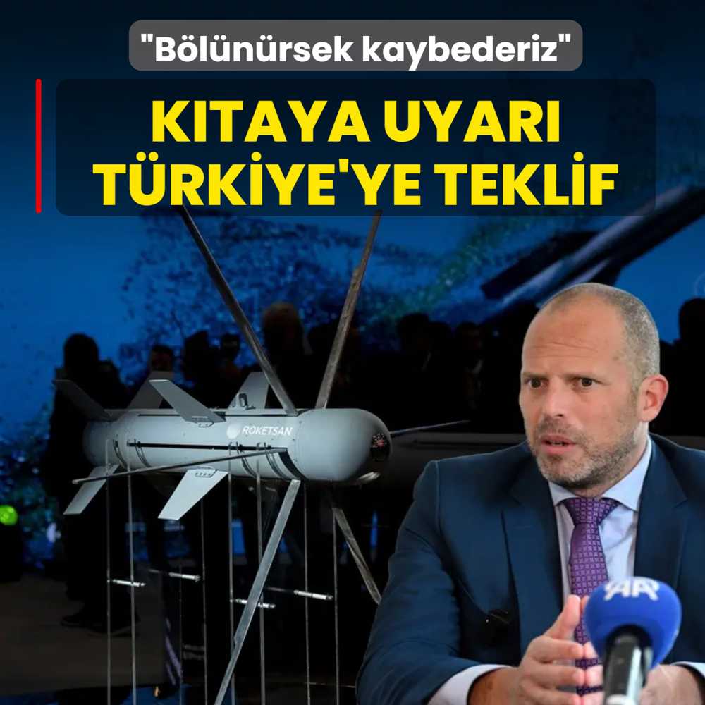 K�taya uyar�, T�rkiye'ye teklif: B�l�n�rsek kaybederiz