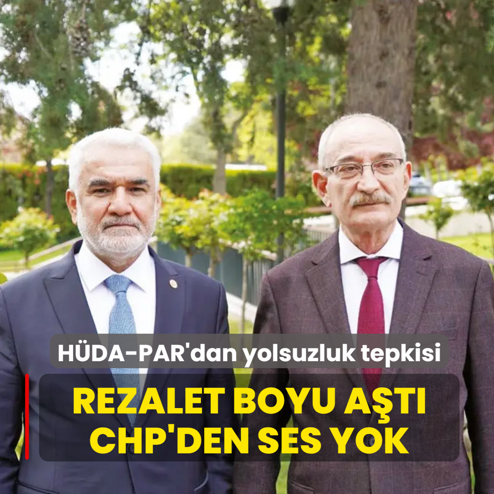 Rezalet boyu a�t� CHP'den ses yok!
