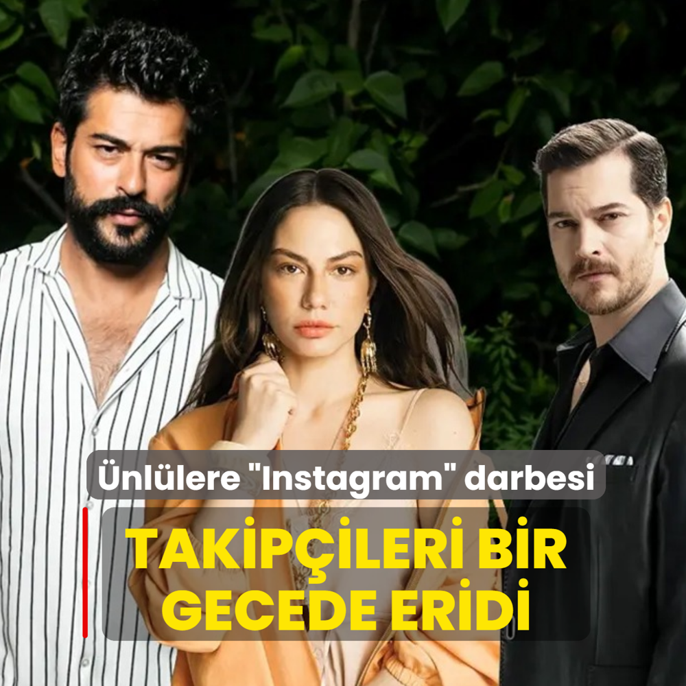 Takip�ileri bir gecede eridi! �nl�lere �Instagram� darbesi
