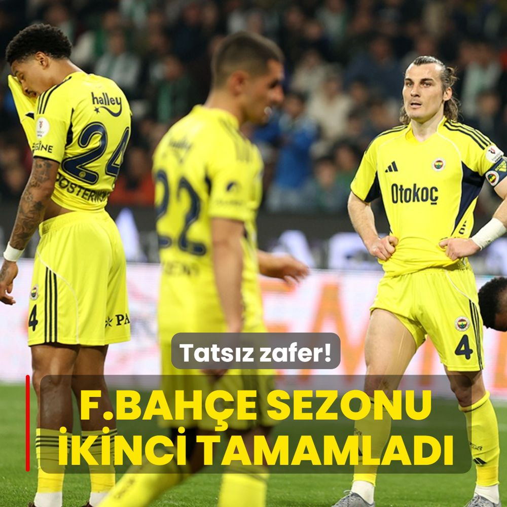 Tats�z zafer! Fenerbah�e sezonu ikinci tamamlad�