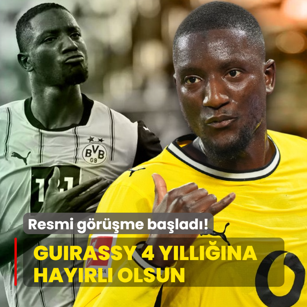 Resmi g�r��me ba�lad�! Serhou Guirassy 4 y�ll���na hay�rl� olsun
