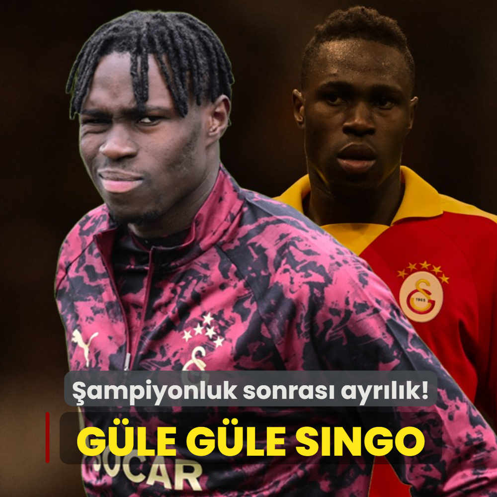 �ampiyonluk sonras� ayr�l�k! G�le g�le Wilfried Singo