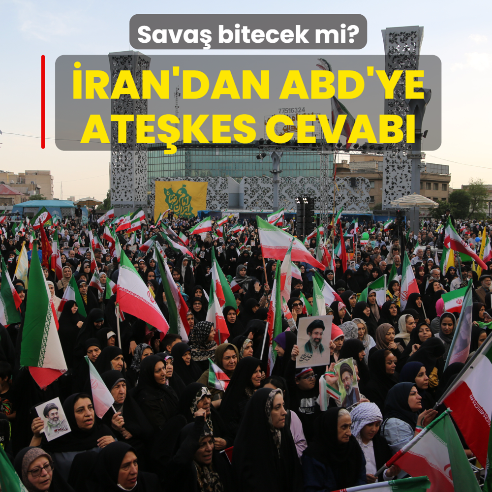 Sava� bitecek mi? �ran'dan ABD'ye ate�kes cevab�