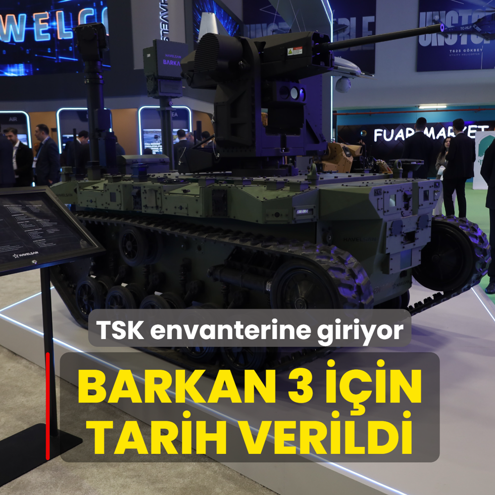 Tarih resmen verildi! BARKAN 3 TSK envanterine girecek