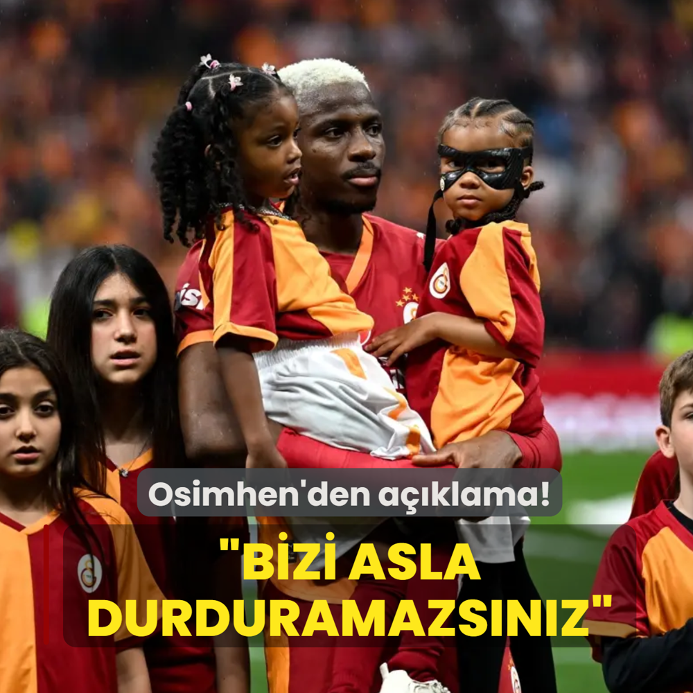 Bizi asla durduramazs�n�z