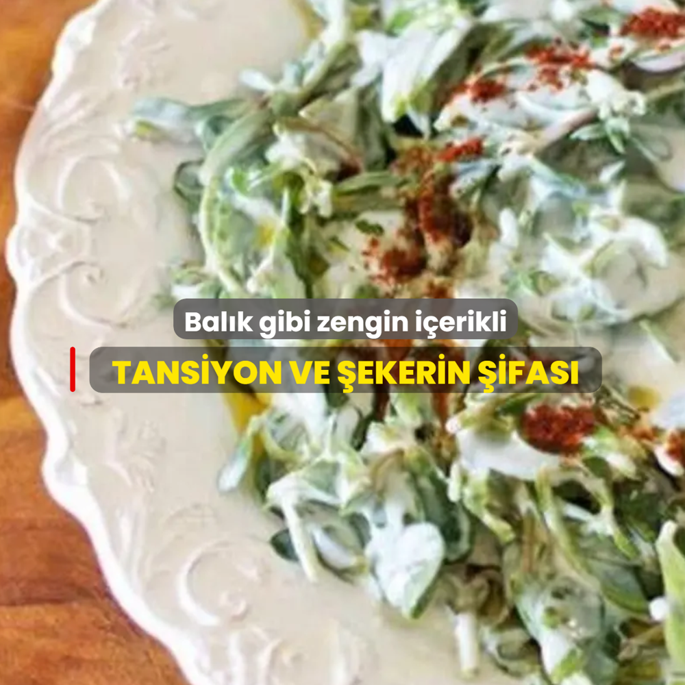 Kalorisi d���k, bal�k gibi zengin i�erikli: Tansiyon ve �ekerin �ifas�