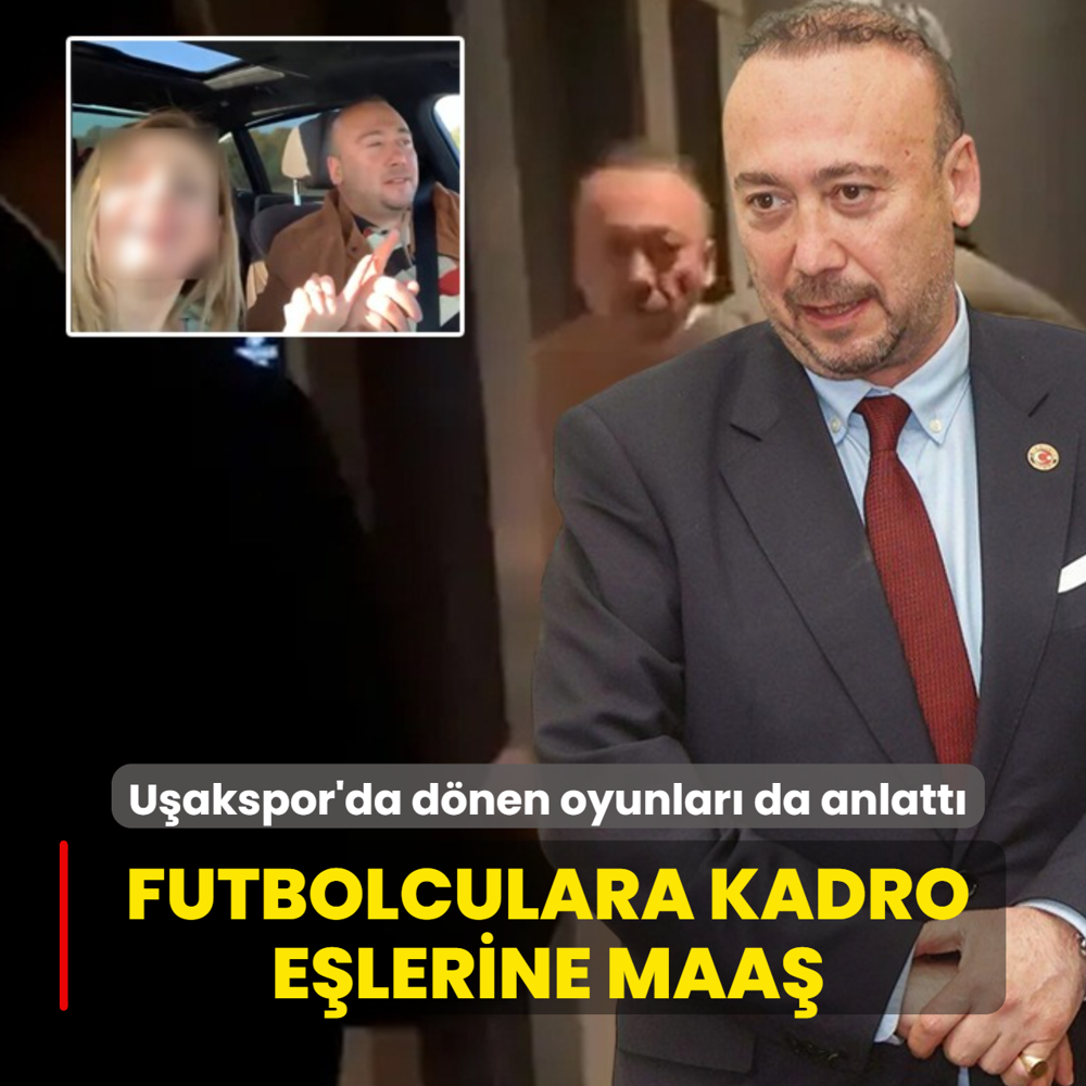 �zkan Yal�m, U�akspor'daki kirli �ark� da anlatt�: Futbolculara kadro e�lerine maa�