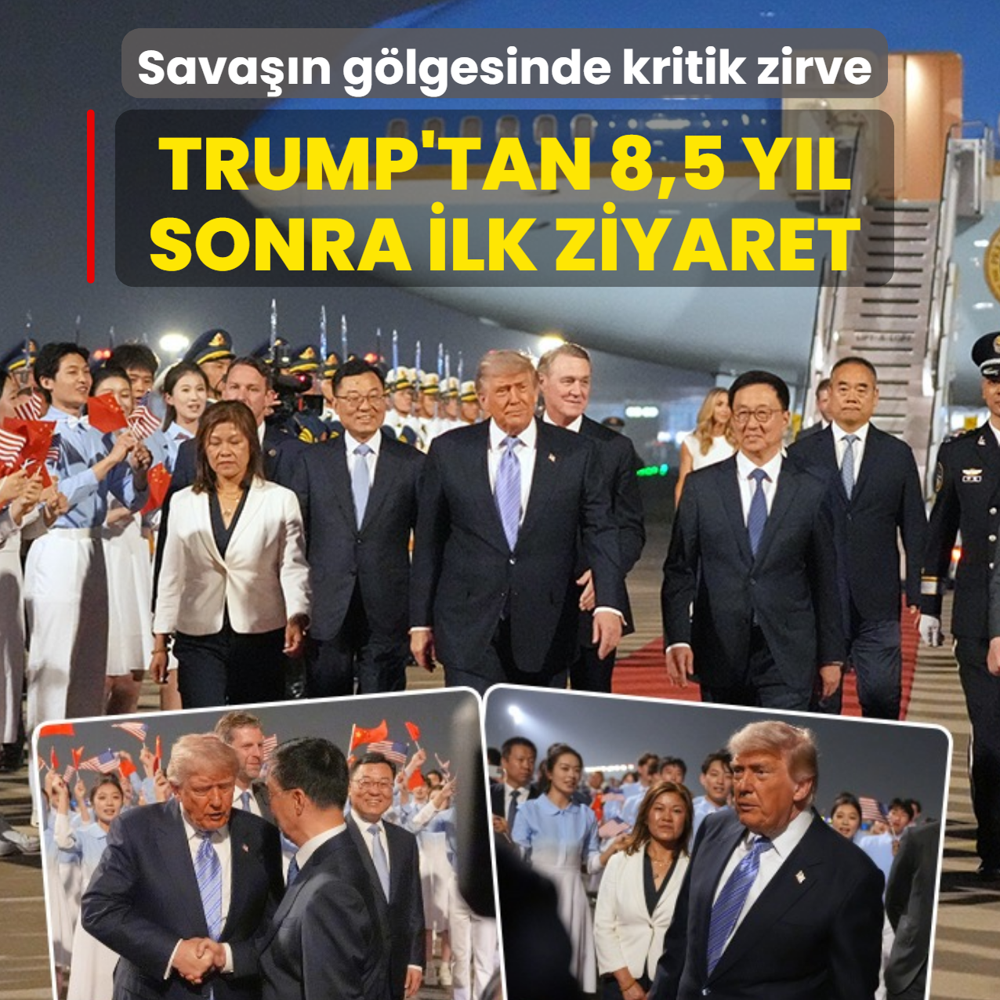 Sava��n g�lgesinde kritik zirve! Trump'tan 8,5 y�l sonra ilk ziyaret