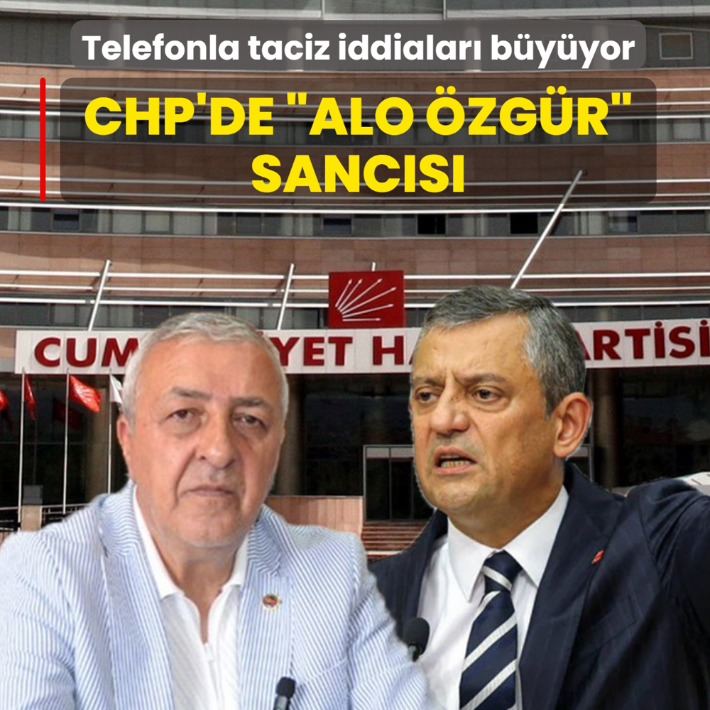 CHP'de �Alo �zg�r� sanc�s�