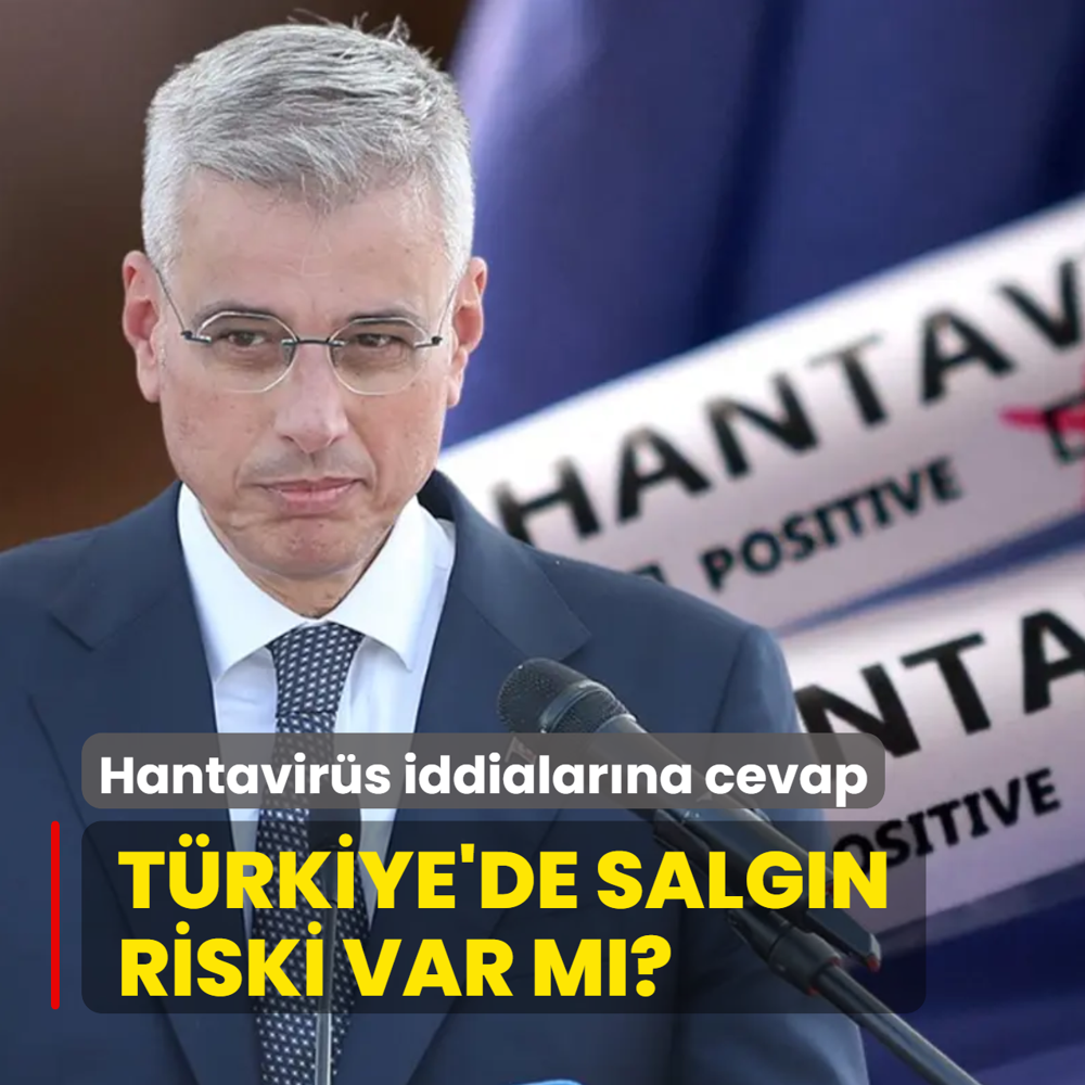 Hantavir�s iddialar�na net cevap... Bakan Memi�o�lu: T�rkiye'de salg�n riski yok