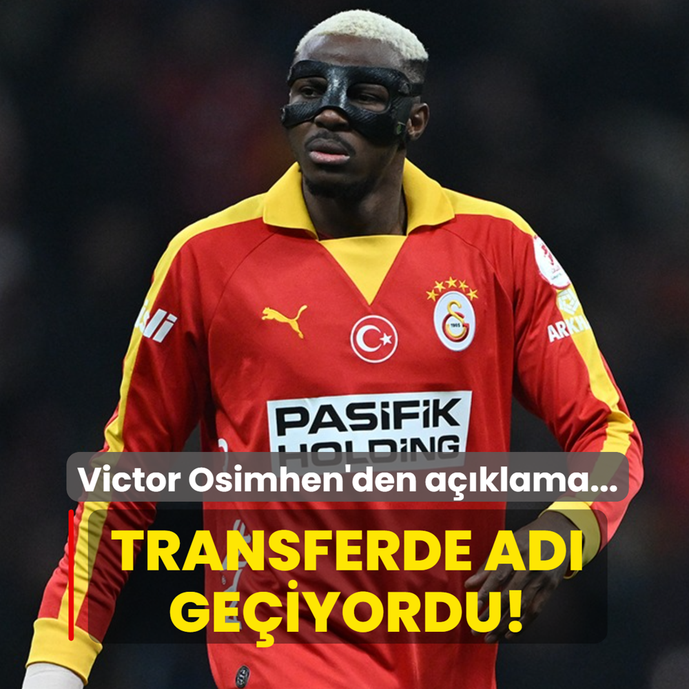 Transferde ad� ge�iyordu! Victor Osimhen'den a��klama