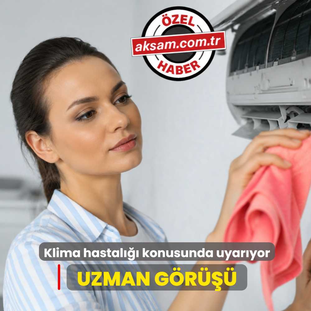 Klima temizli�ine dikkat! Uzmanlar  Klima Hastal���  konusunda uyar�yor