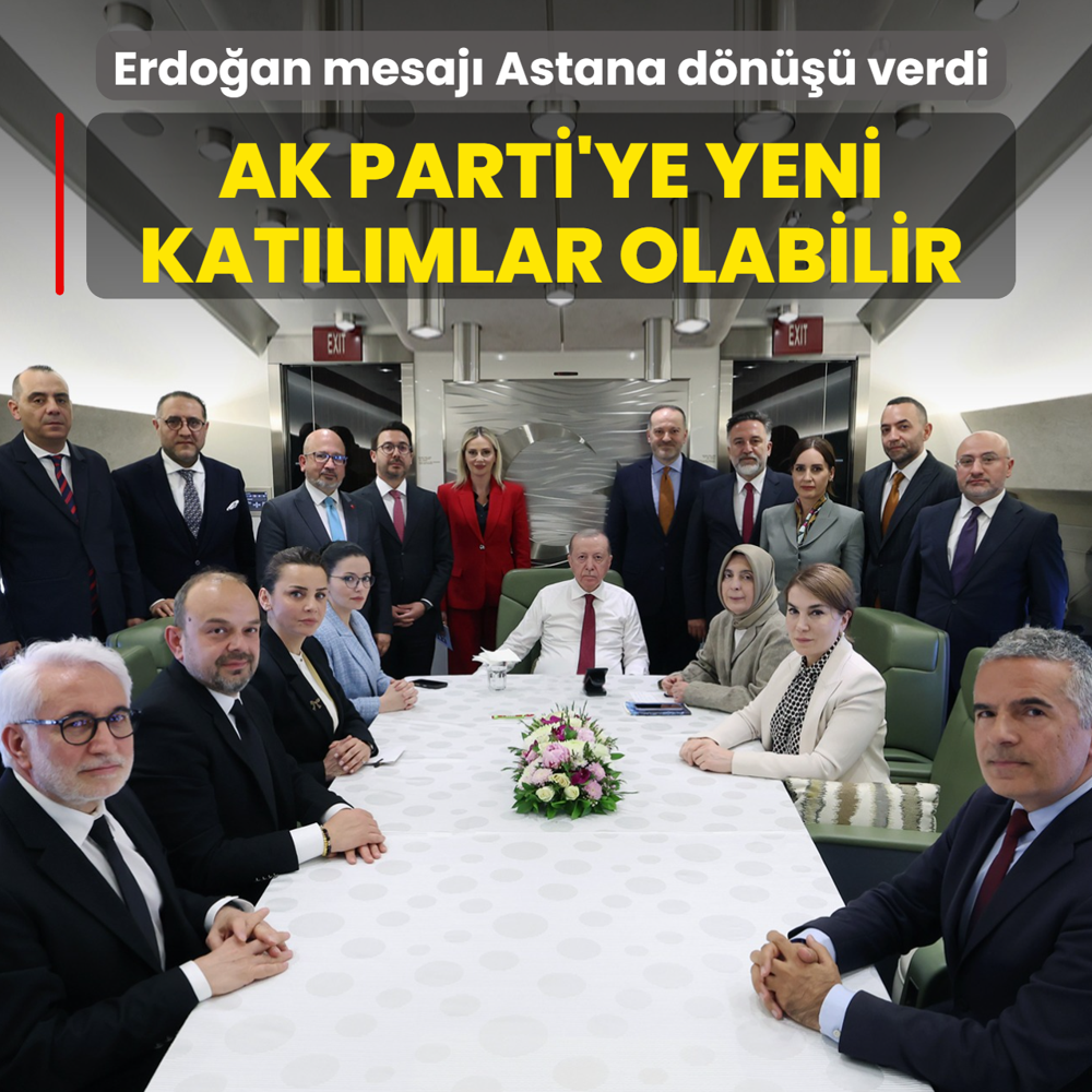 Ba�kan Erdo�an mesaj� Kazakistan d�n��� verdi: AK Parti'ye yeni kat�l�mlar olabilir