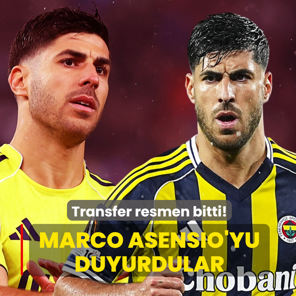 Transfer resmen bitti! Marco Asensio'yu duyurdular
