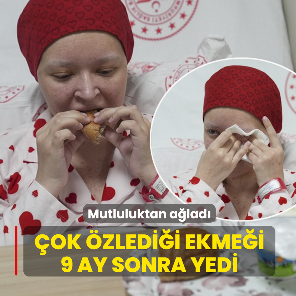 �ok �zledi�i ekme�i 9 ay sonra yedi! Mutluluktan a�lad�