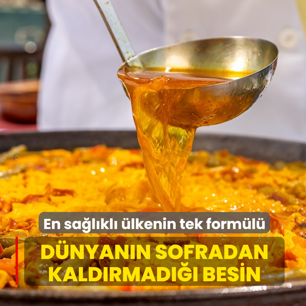 D�nyan�n sofradan kald�rmad��� besin! En sa�l�kl� �lkenin tek form�l�