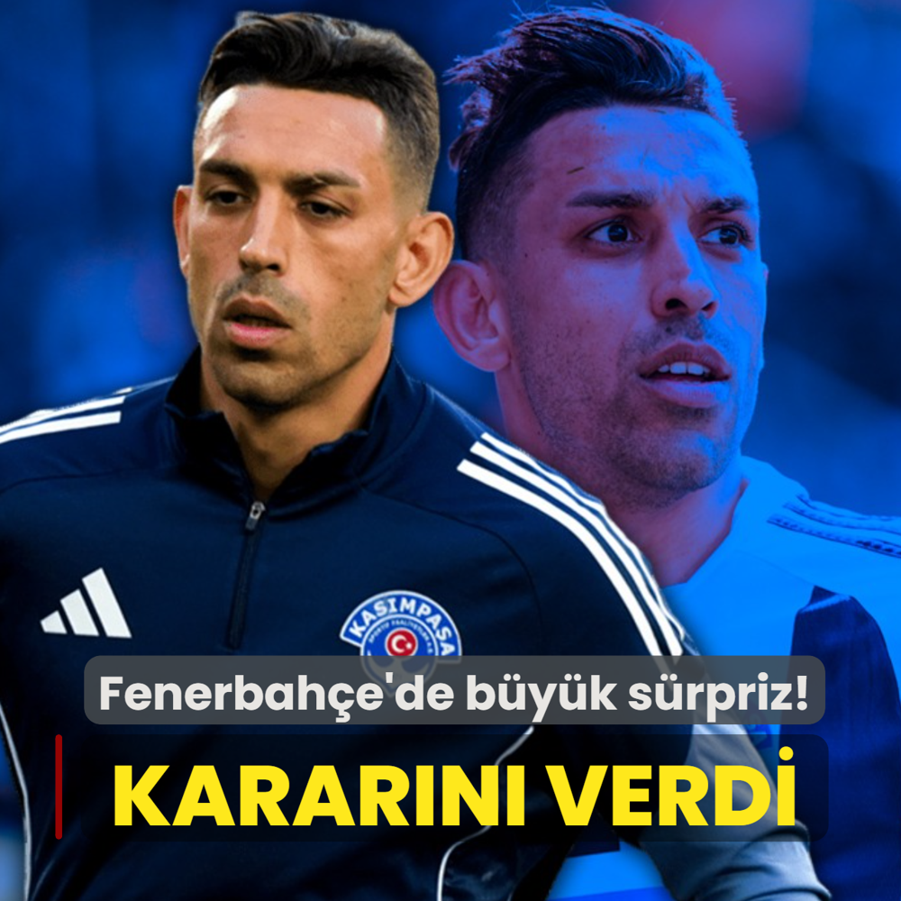 Fenerbah�e'de b�y�k s�rpriz! �rfan Can Kahveci karar�n� verdi