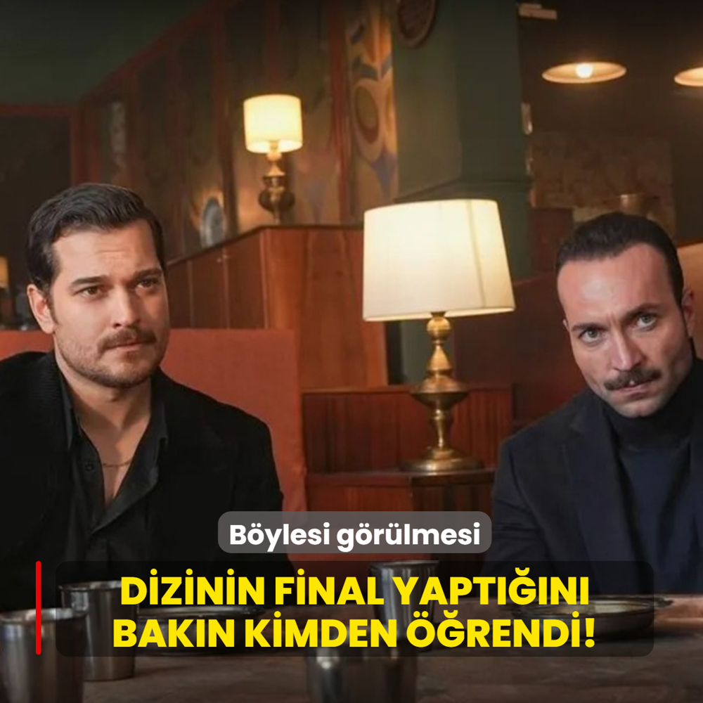 Final yapaca��n� havaalan�nda ��rendi! E�ref R�ya'n�n ba�rol� �oke etti