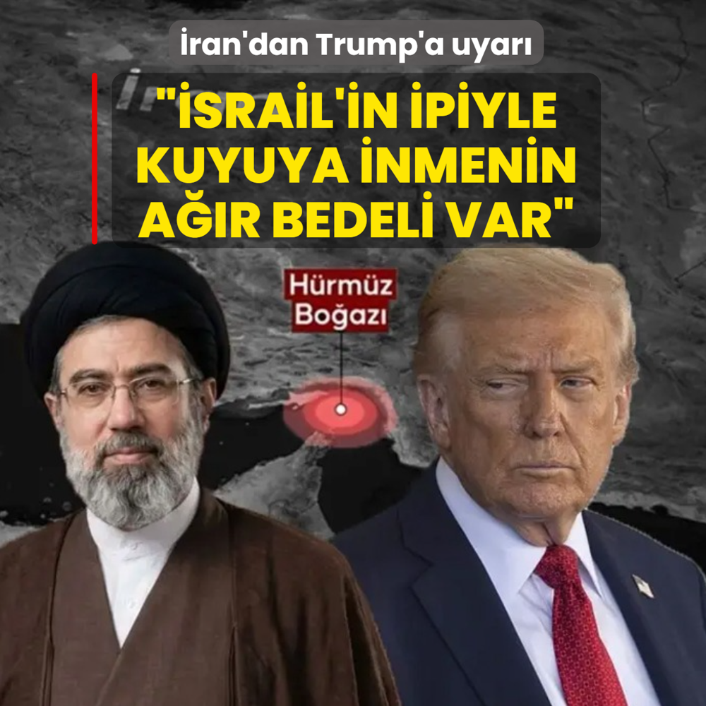Hamaney'in Ba�dan��man�'ndan Trump'a uyar�! ��srail'in ipiyle kuyuya inmenin a��r bedeli var�