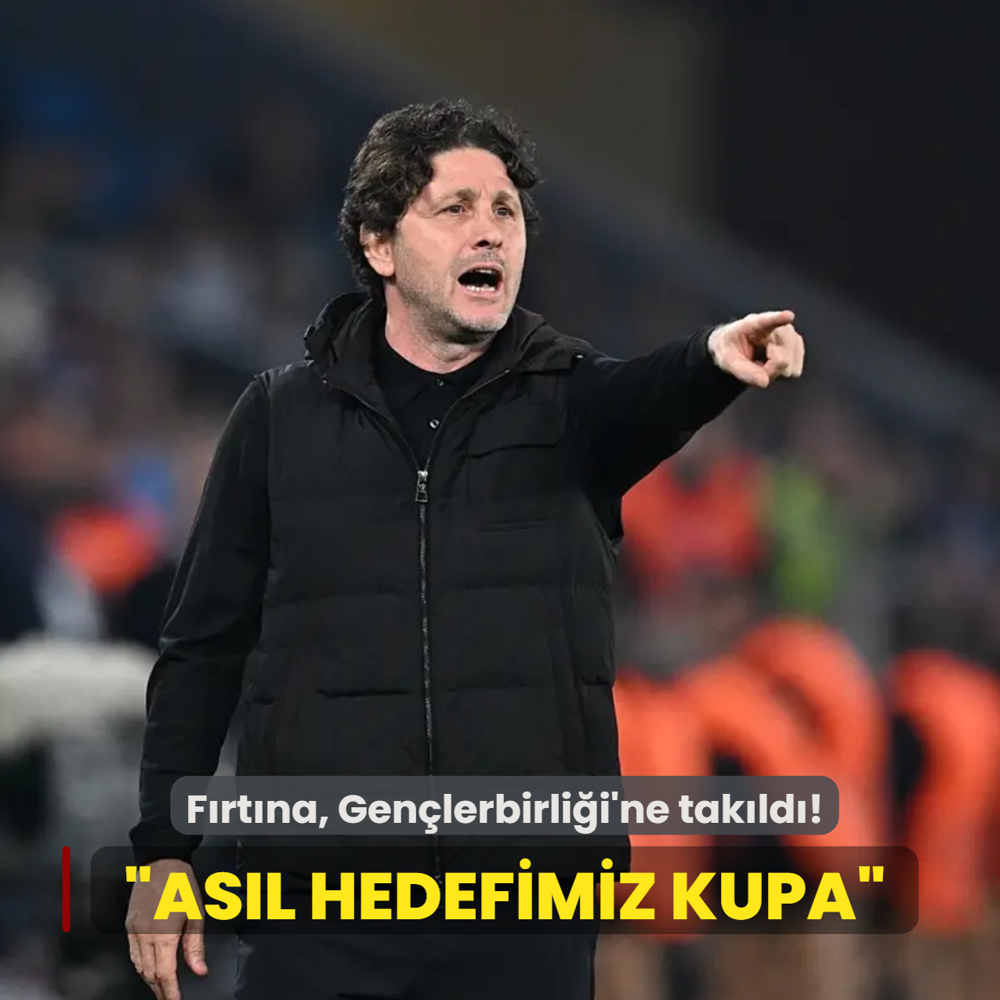 As�l hedefimiz kupa