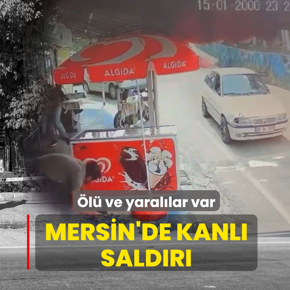 Mersin'de pompal� t�fekle deh�et sa�t�: �l� ve yaral�lar var