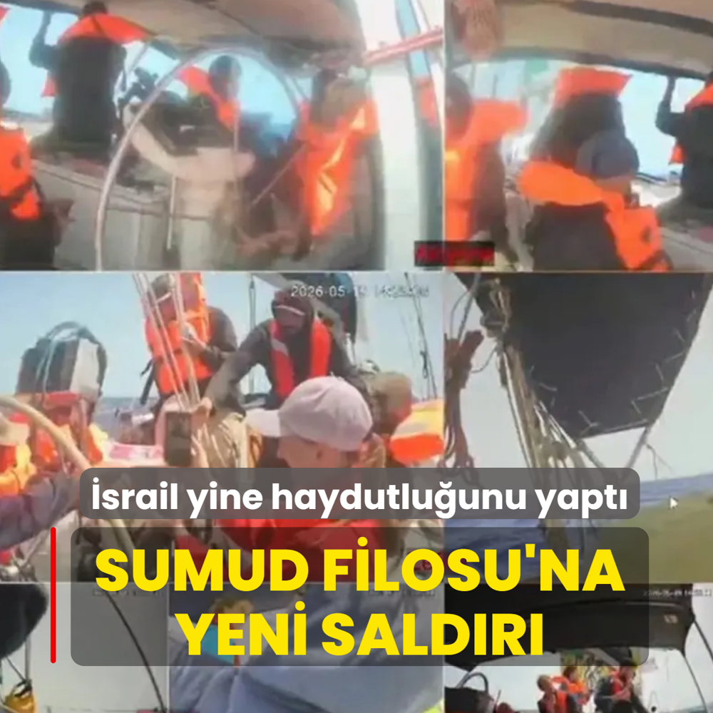 �srail yine haydutlu�unu yapt�! K�resel Sumud Filosu'na yeni sald�r�