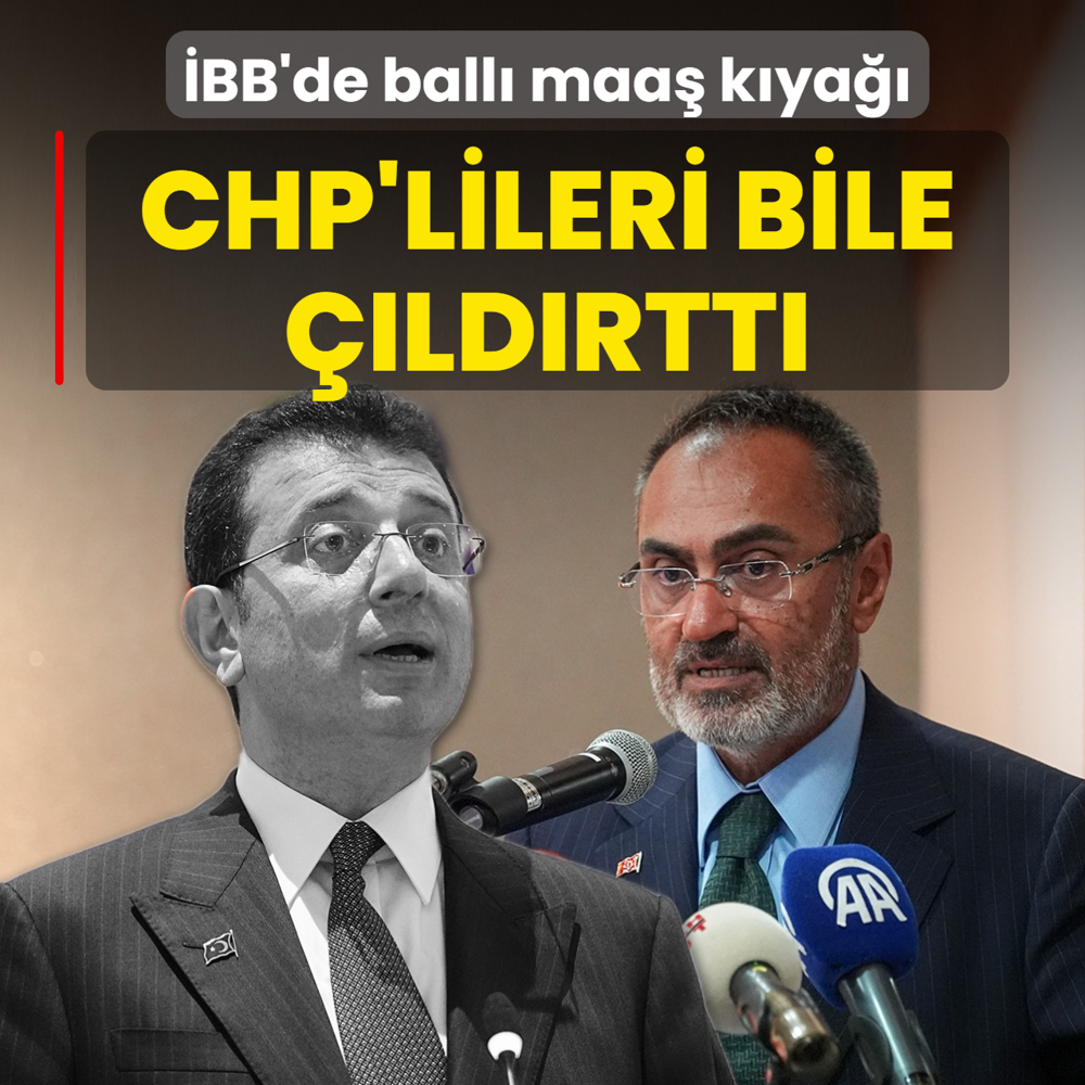 �BB'de ball� maa� k�ya��! �mamo�lu'nun �Y�ld�z�� CHP'lileri bile ��ld�rtt�