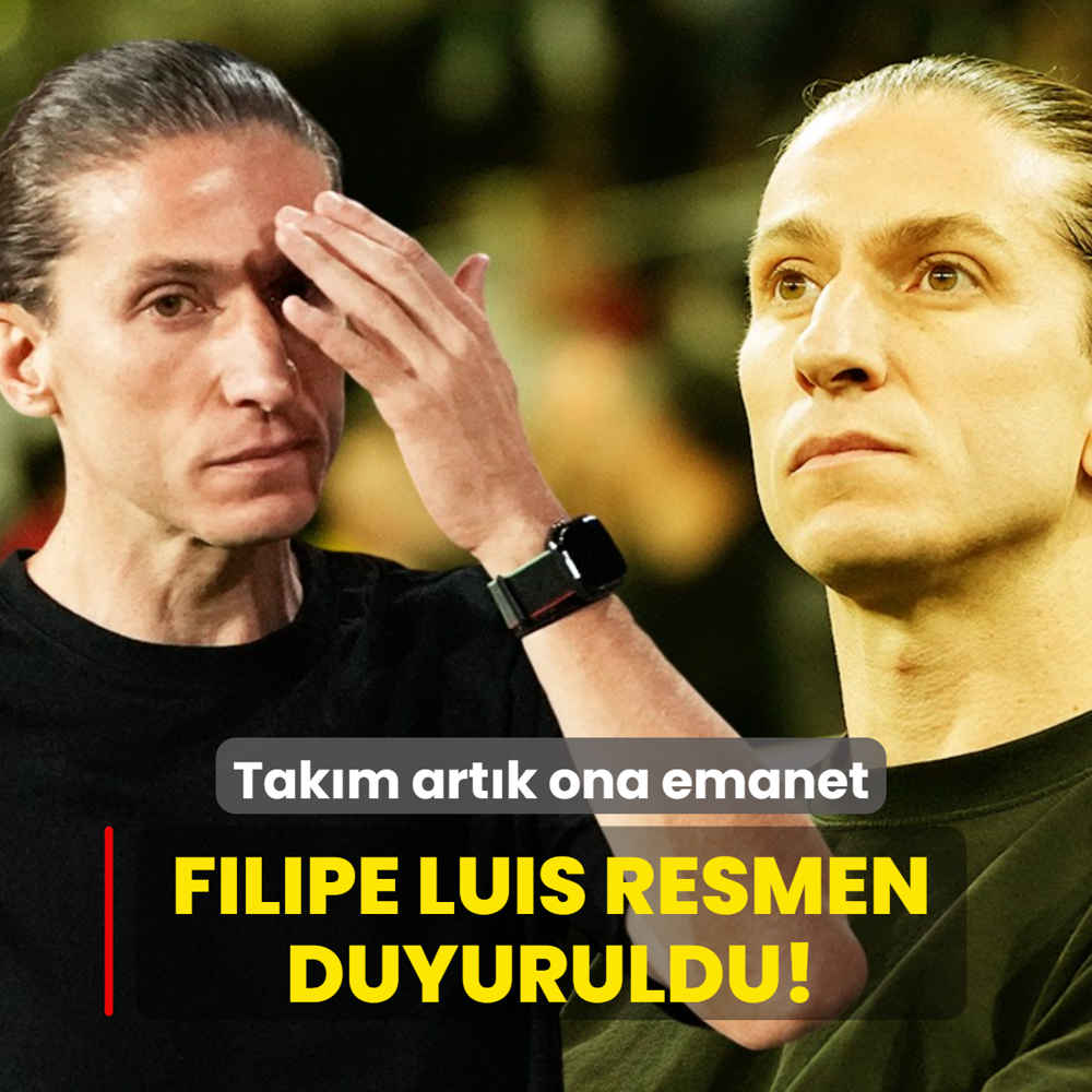 Ve Filipe Luis resmen duyuruldu! Tak�m art�k ona emanet
