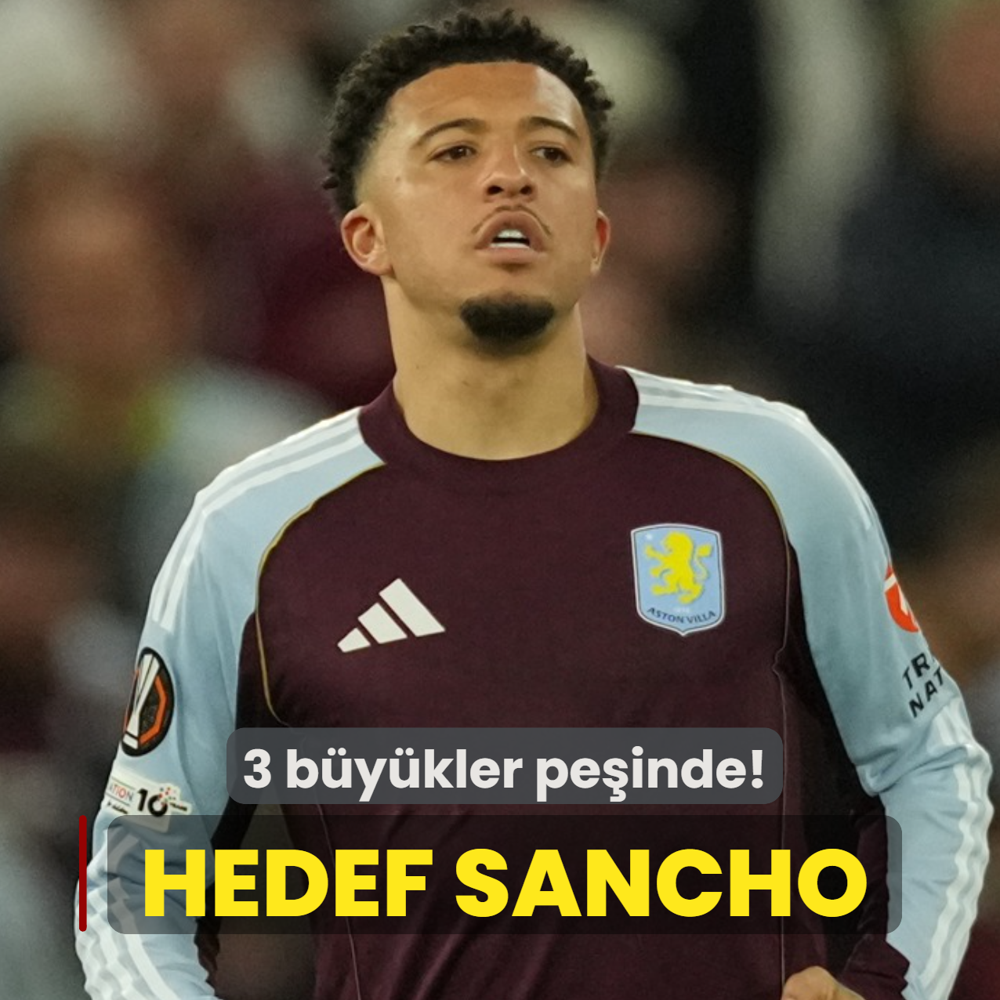 3 b�y�kler pe�inde! Hedef Jadon Sancho