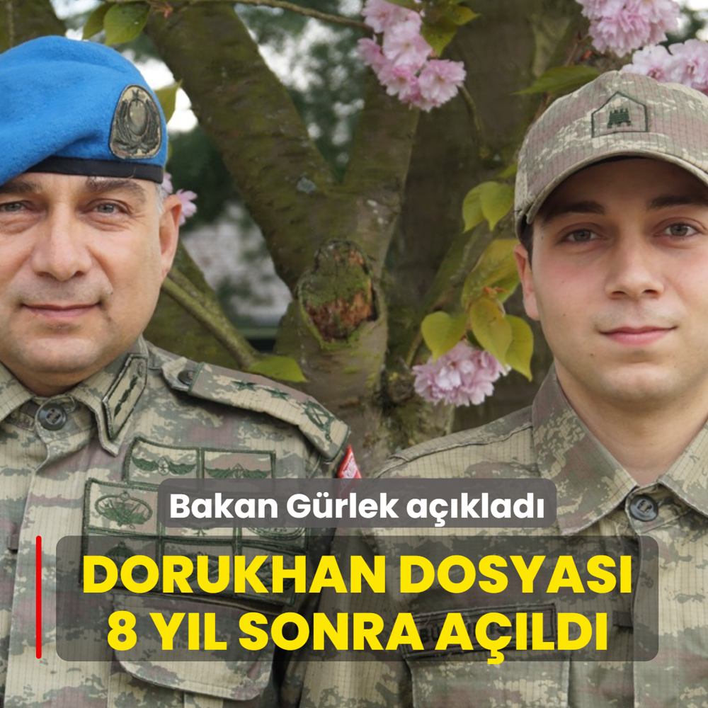 Bakan G�rlek a��klad�: Dorukhan dosyas� 8 y�l sonra a��ld�