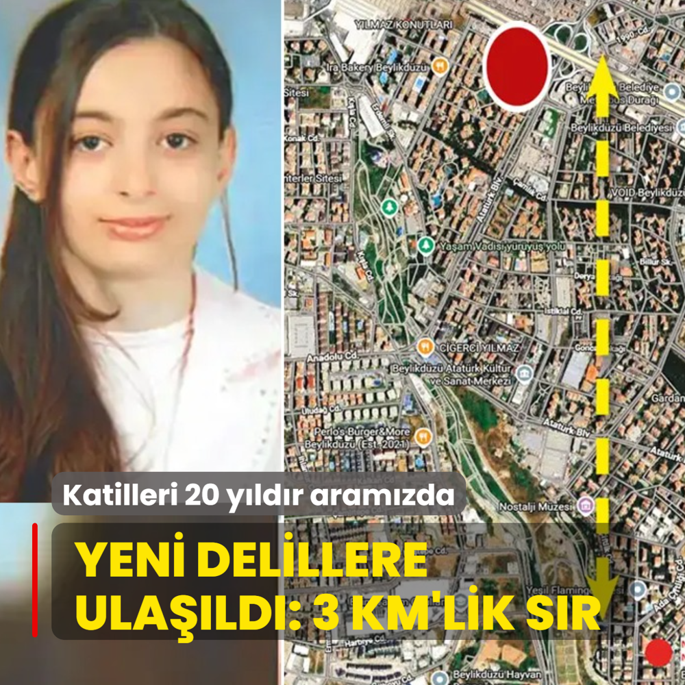 Katilleri 20 y�ld�r aram�zda! Yeni delillere ula��ld�: 3 km'lik s�r