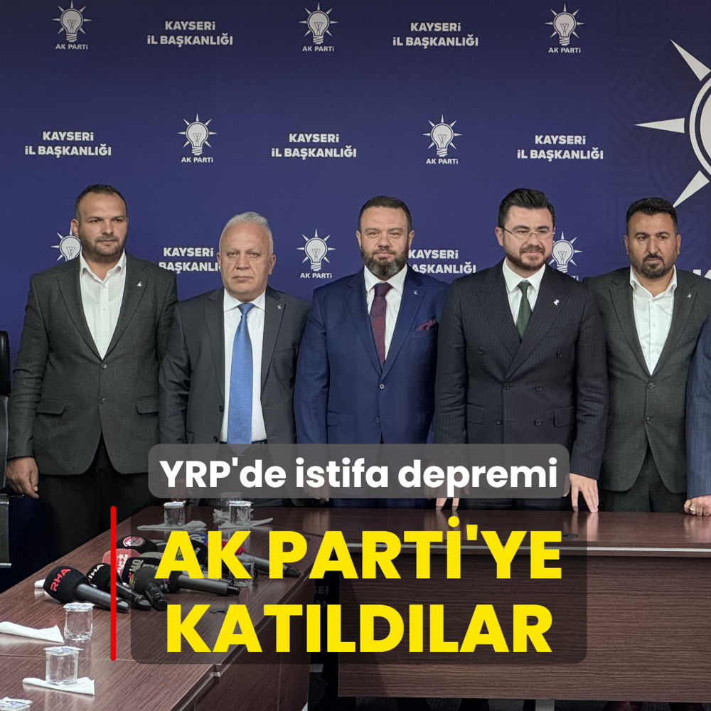 YRP'de istifa depremi: AK Parti'ye kat�ld�lar