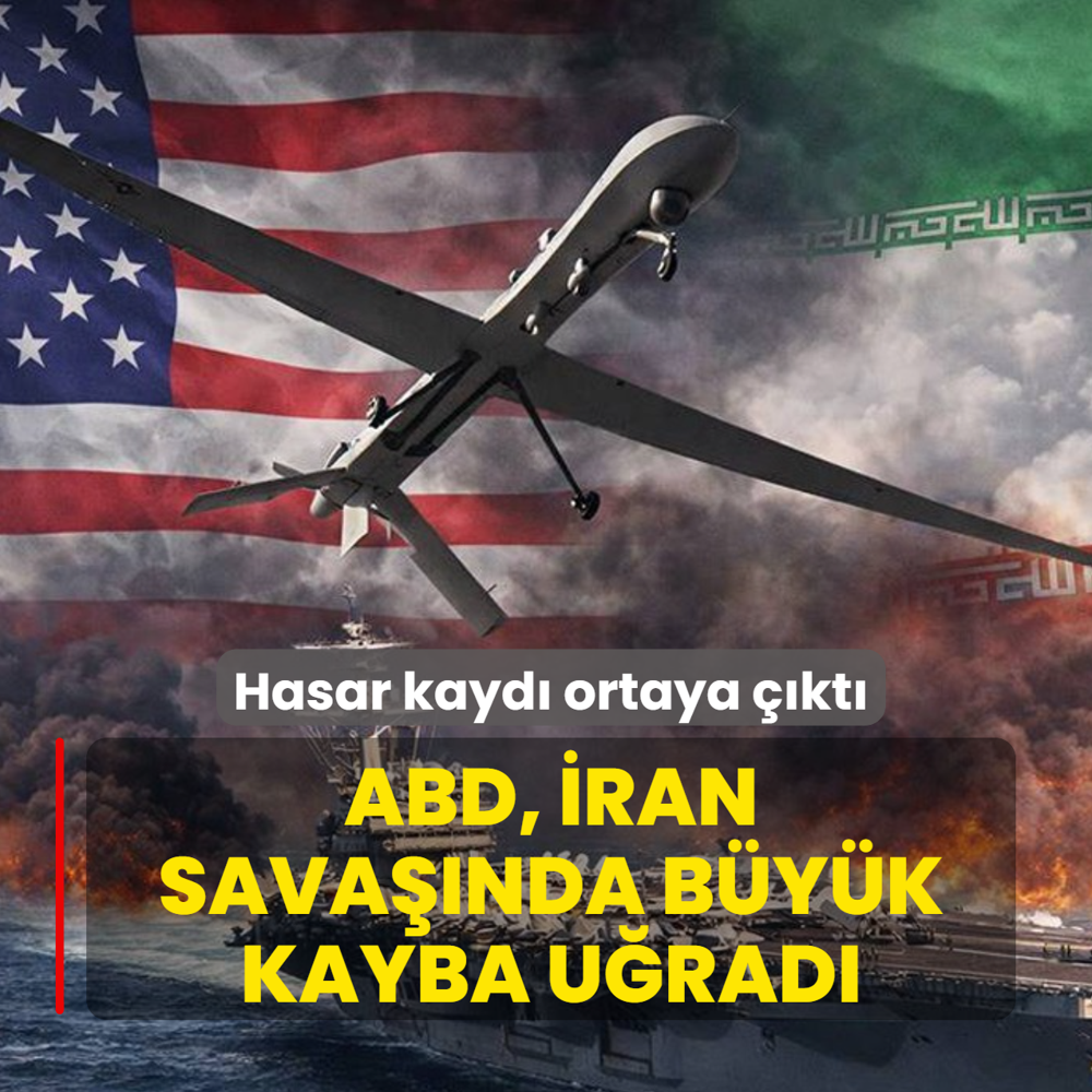 ABD, �ran sava��nda b�y�k kayba u�rad�! Hasar kayd� ortaya ��kt�