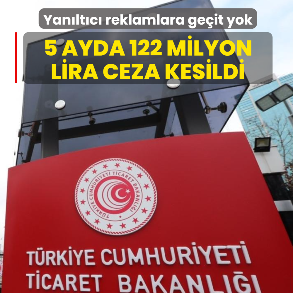 Yan�lt�c� reklamlara ge�it yok: 5 ayda 122 milyon lira ceza kesildi