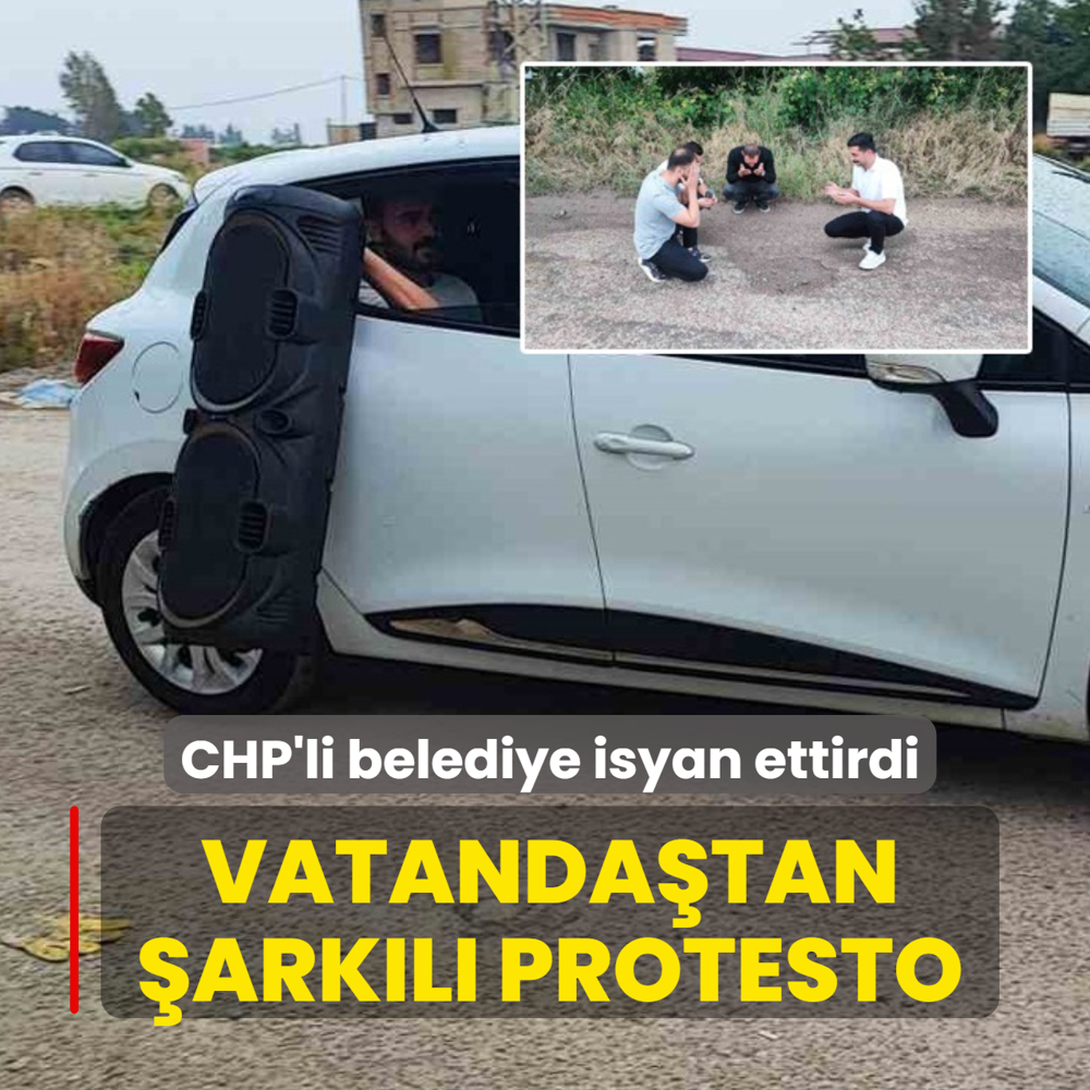 CHP'li belediye isyan ettirdi: Vatanda�tan �ark�l� protesto